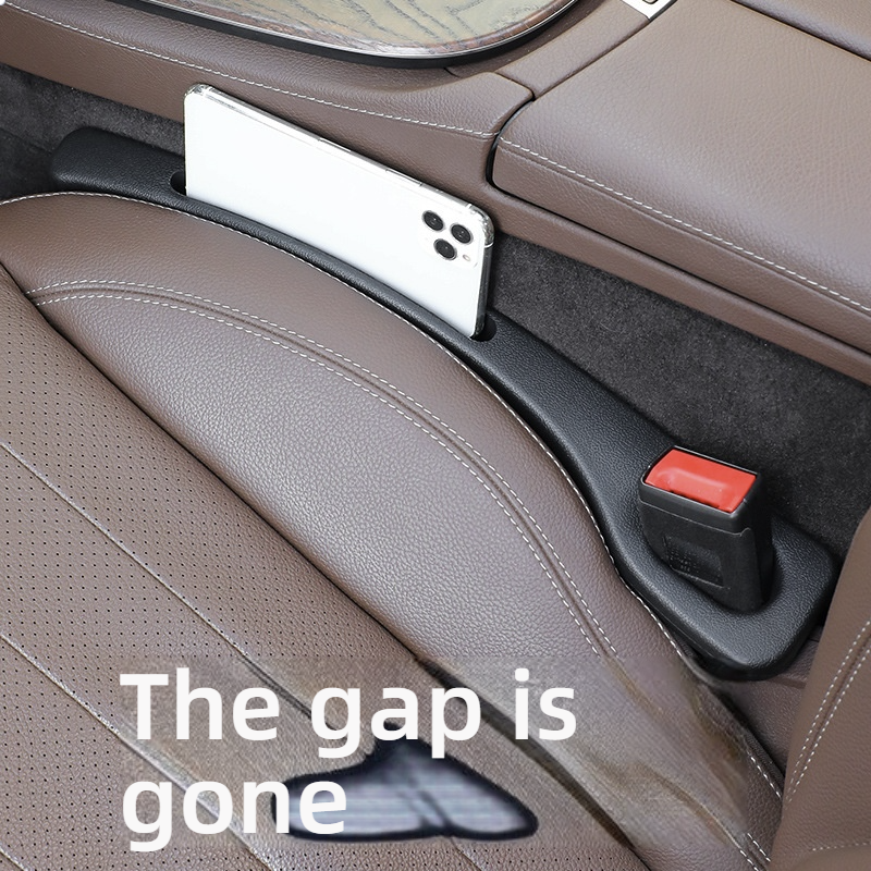 Car Seat Gap Filler, 8PCS Universal Car Seat Crack Organizer with Storage Box, Anti-Drop Anti-Lost Barrier for The Gap Between Seat and Console