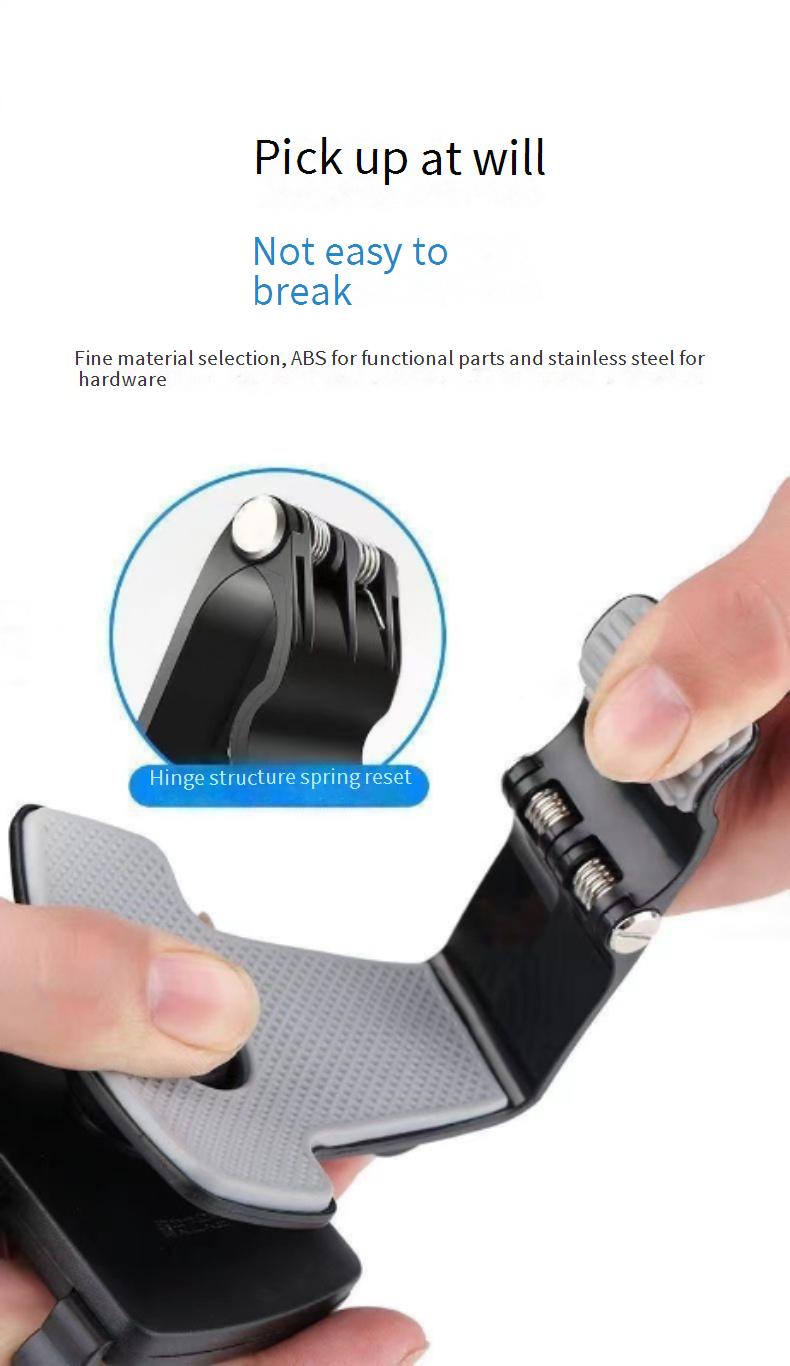 Car mobile phone holder multifunctional car holder snap-on rotating dashboard rearview mirror navigation universal