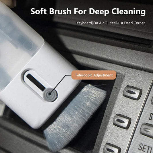 Screen Cleaner with Built-in Cleaning Solution for Tesla Model Y Juniper&3/Y/S/X/Cybertruck