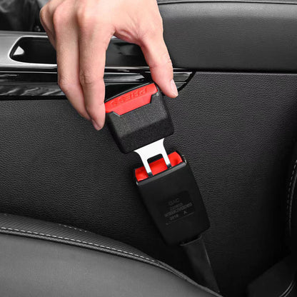 🚗2pcs Update Thicken Car Seat Belt Clip Extender Safety Seatbelt Lock Buckle Plug Thick Insert Socket Extender Safety Buckle