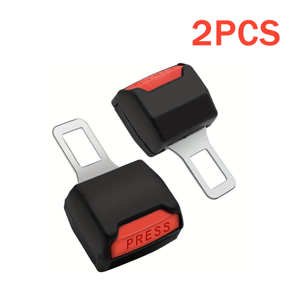 🚗2pcs Update Thicken Car Seat Belt Clip Extender Safety Seatbelt Lock Buckle Plug Thick Insert Socket Extender Safety Buckle