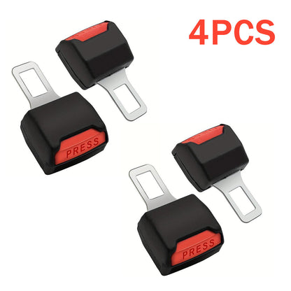 🚗2pcs Update Thicken Car Seat Belt Clip Extender Safety Seatbelt Lock Buckle Plug Thick Insert Socket Extender Safety Buckle