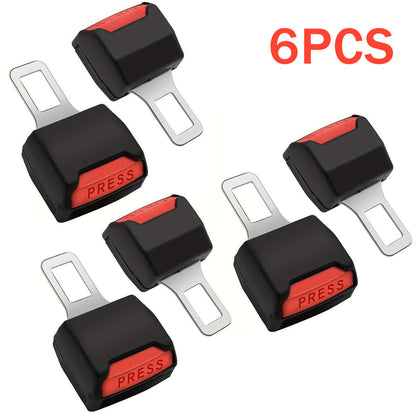 🚗2pcs Update Thicken Car Seat Belt Clip Extender Safety Seatbelt Lock Buckle Plug Thick Insert Socket Extender Safety Buckle